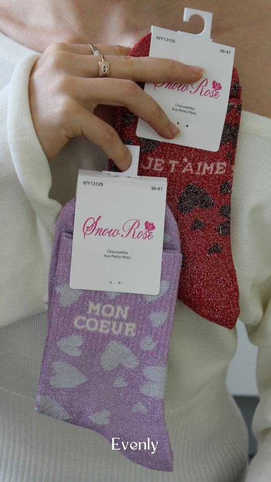 Chaussettes à paillettes