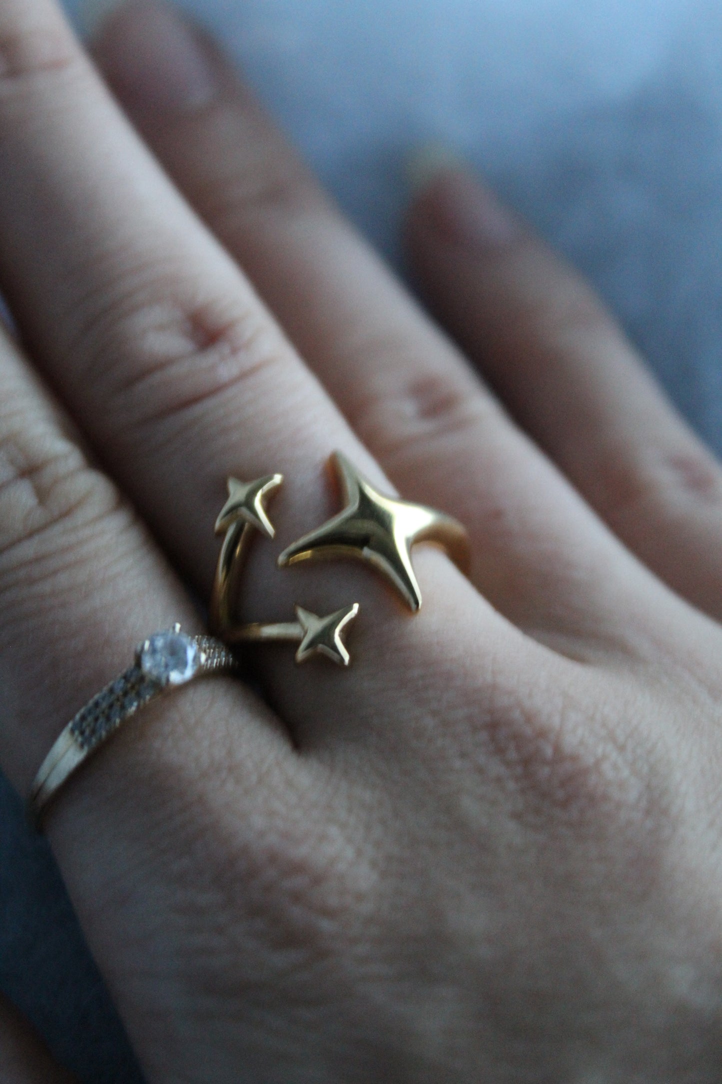 Bague 3 étoiles