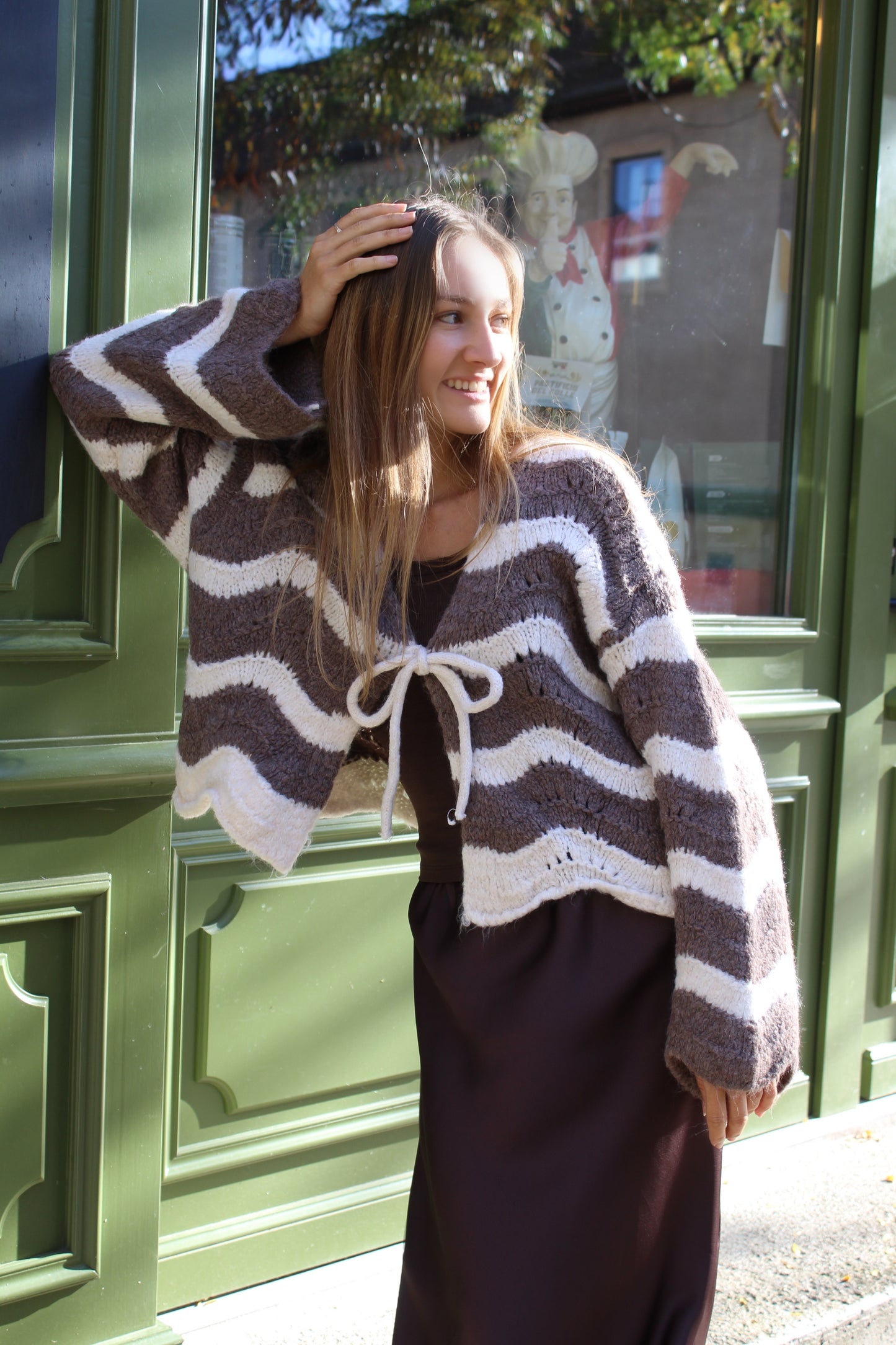 Gilet rayé