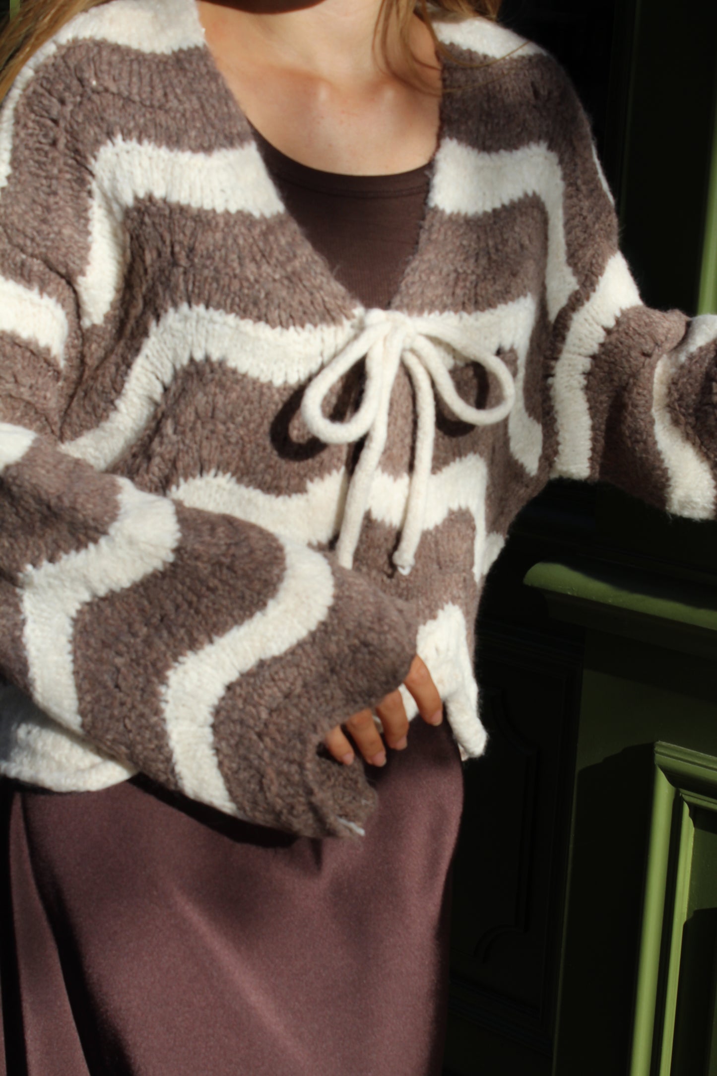 Gilet rayé