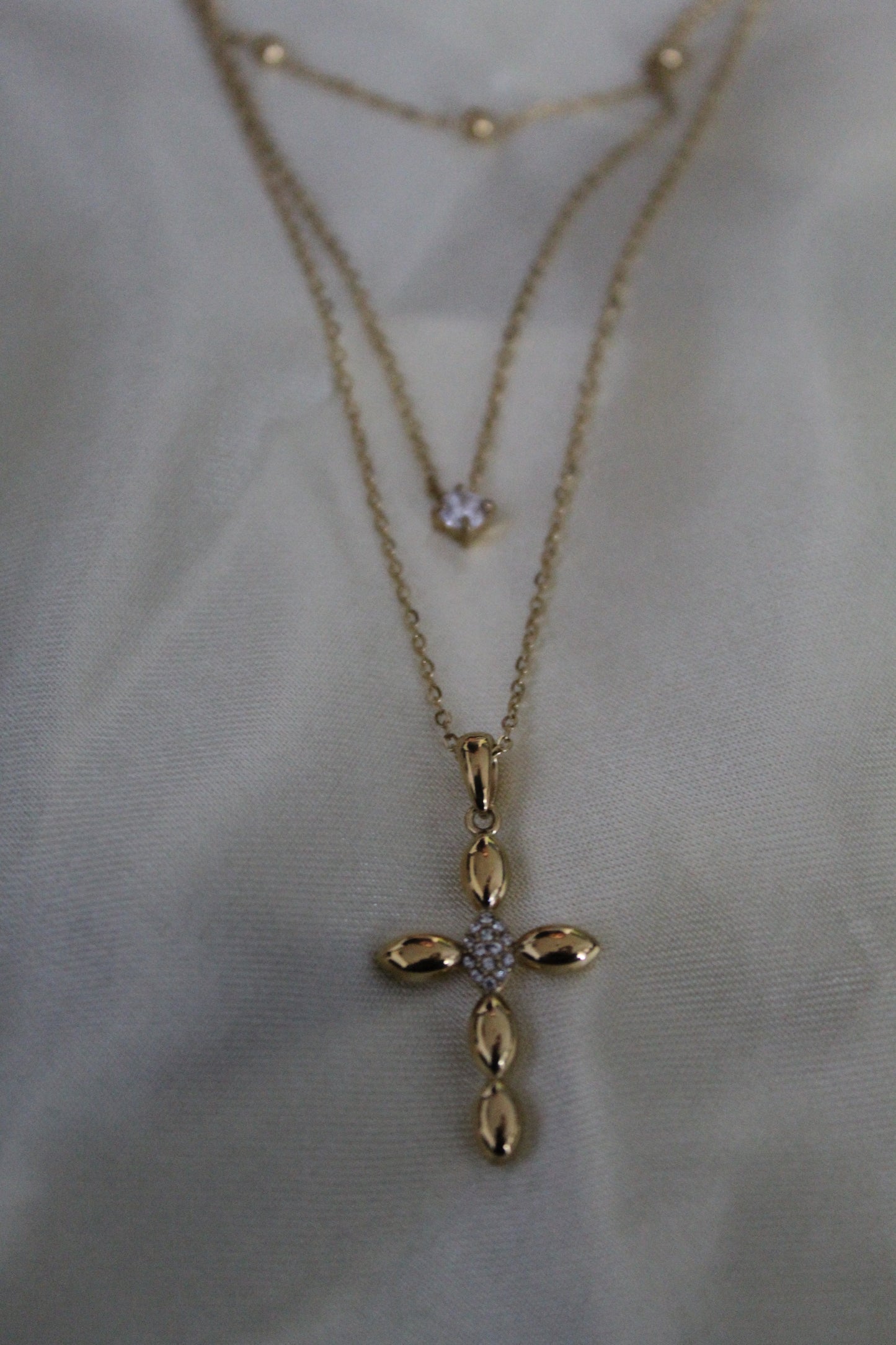 Collier croix