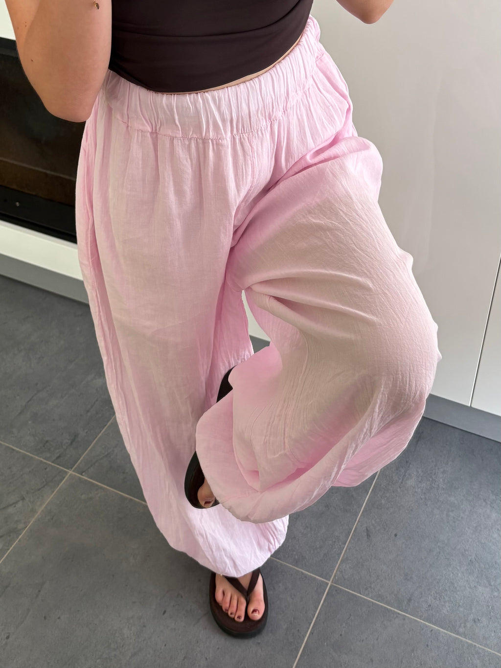 Pantalon ballon - Rose