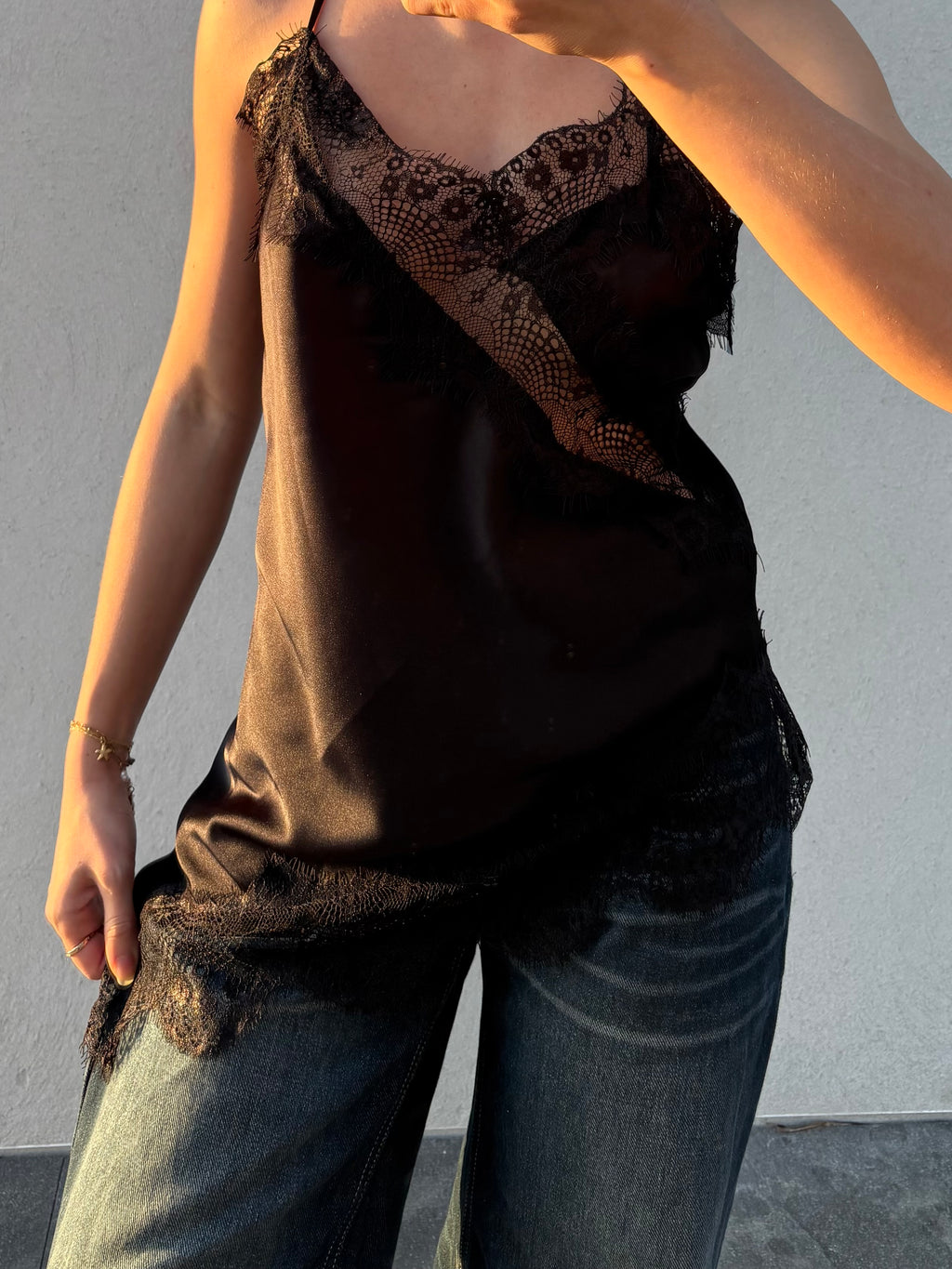 Top dentelle