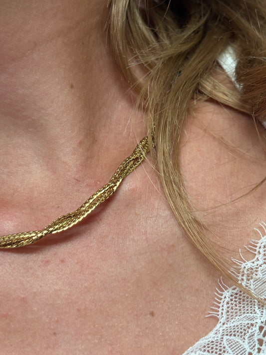 Collier tressé