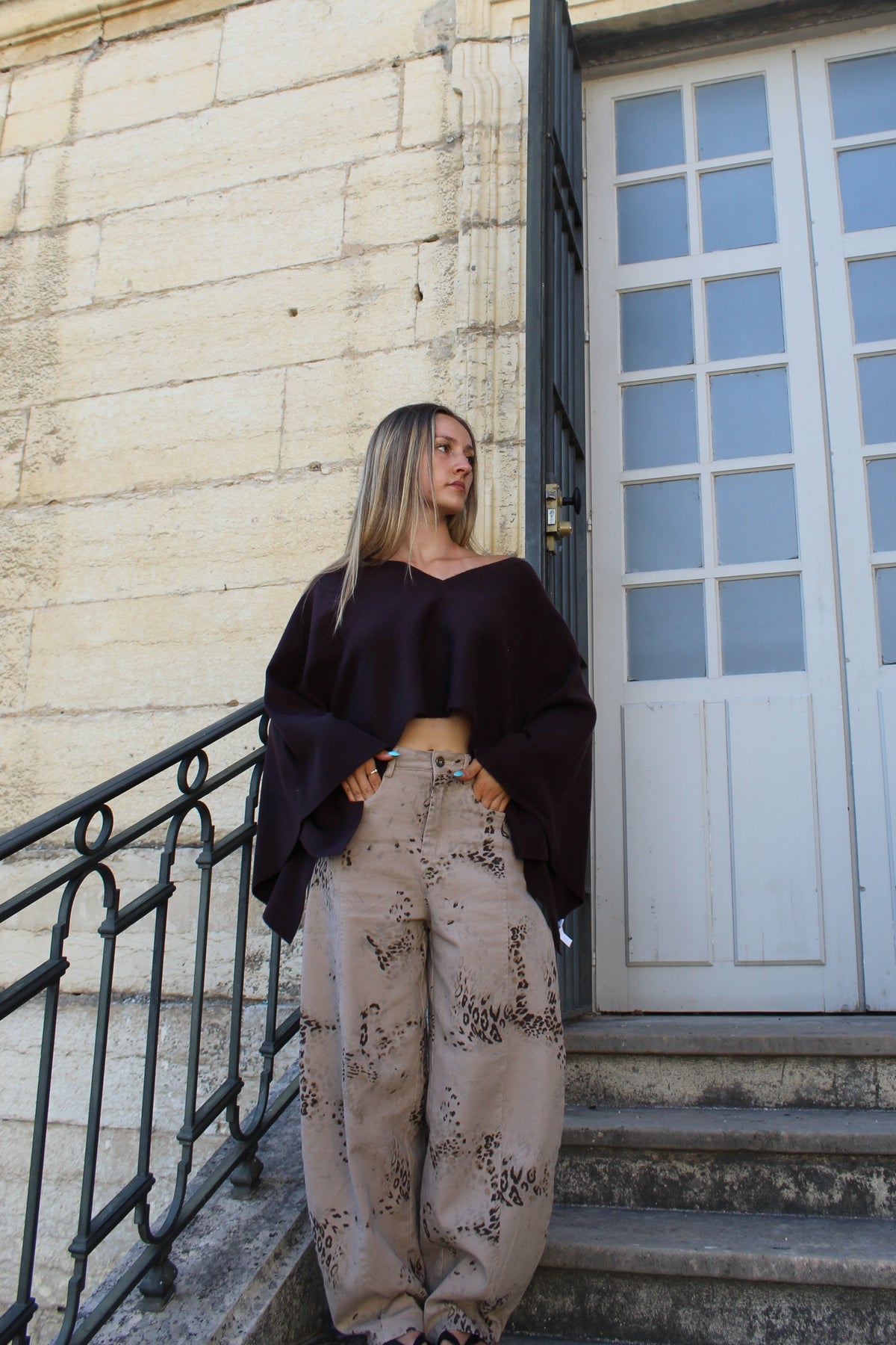 Pantalon léopard