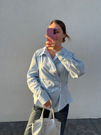 Chemise asymétrique