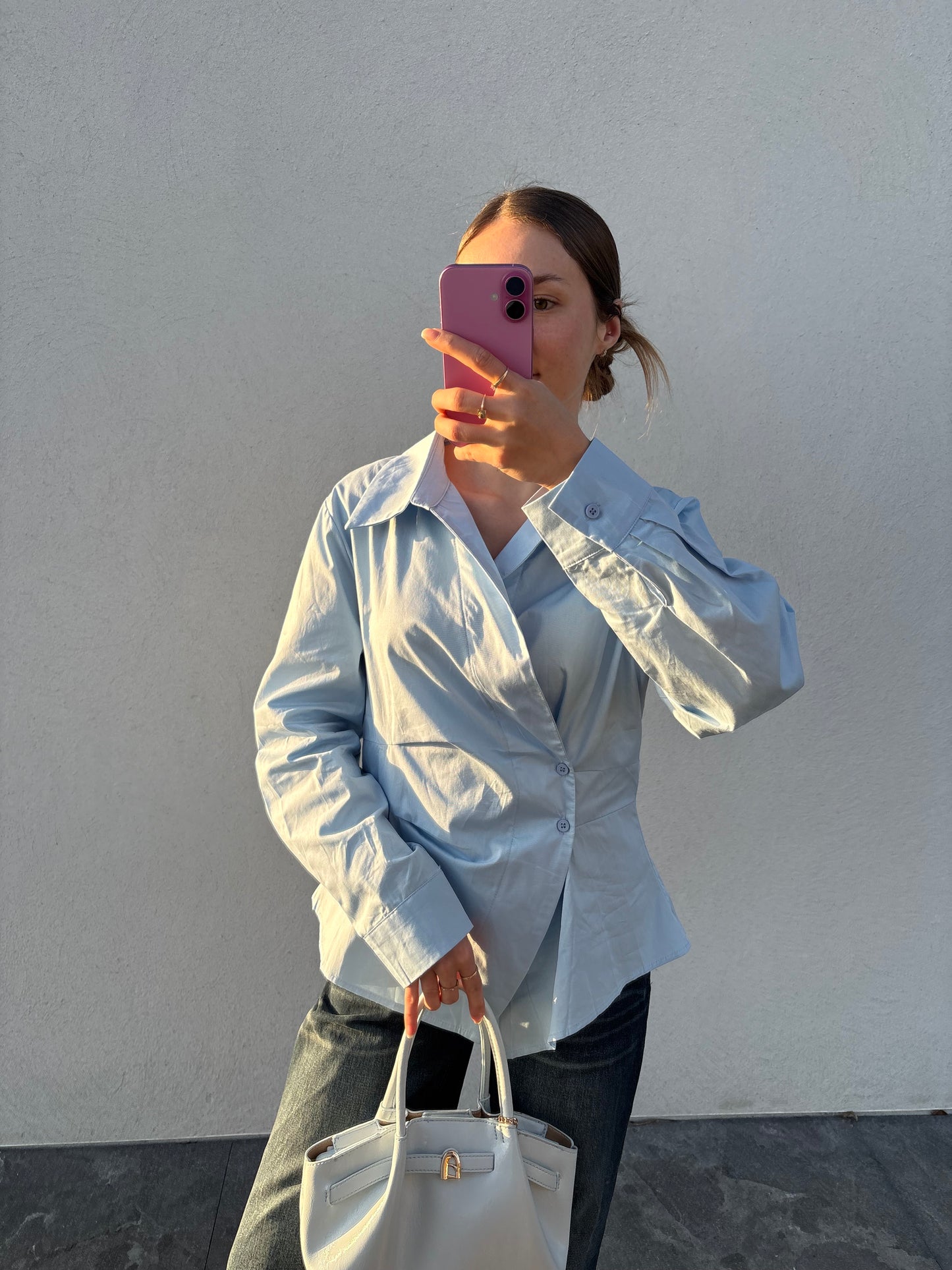 Chemise asymétrique