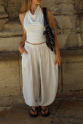 Pantalon ballon - Blanc