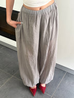 Pantalon ballon - Taupe (précommande)