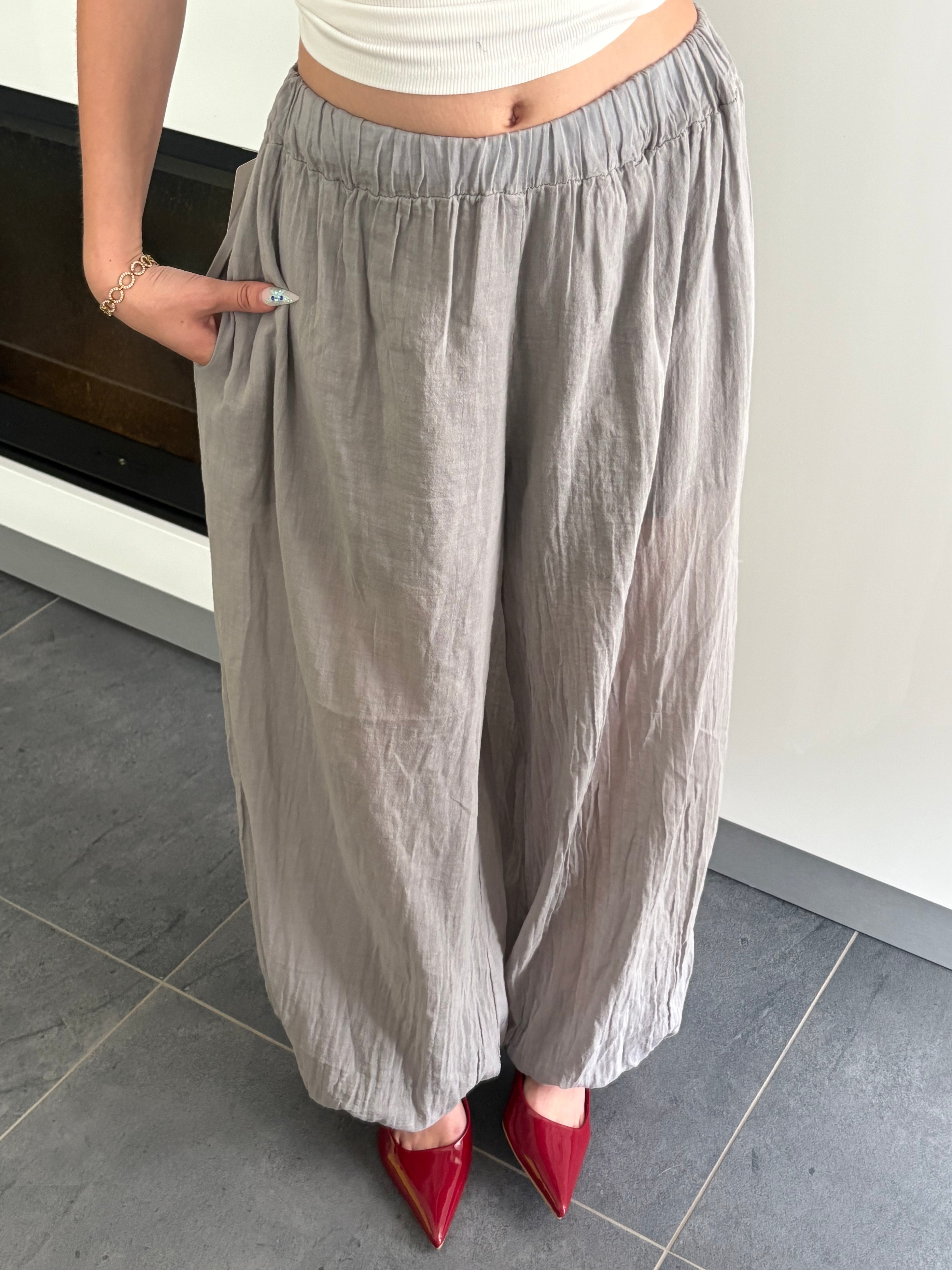 Pantalon ballon - Taupe (précommande)