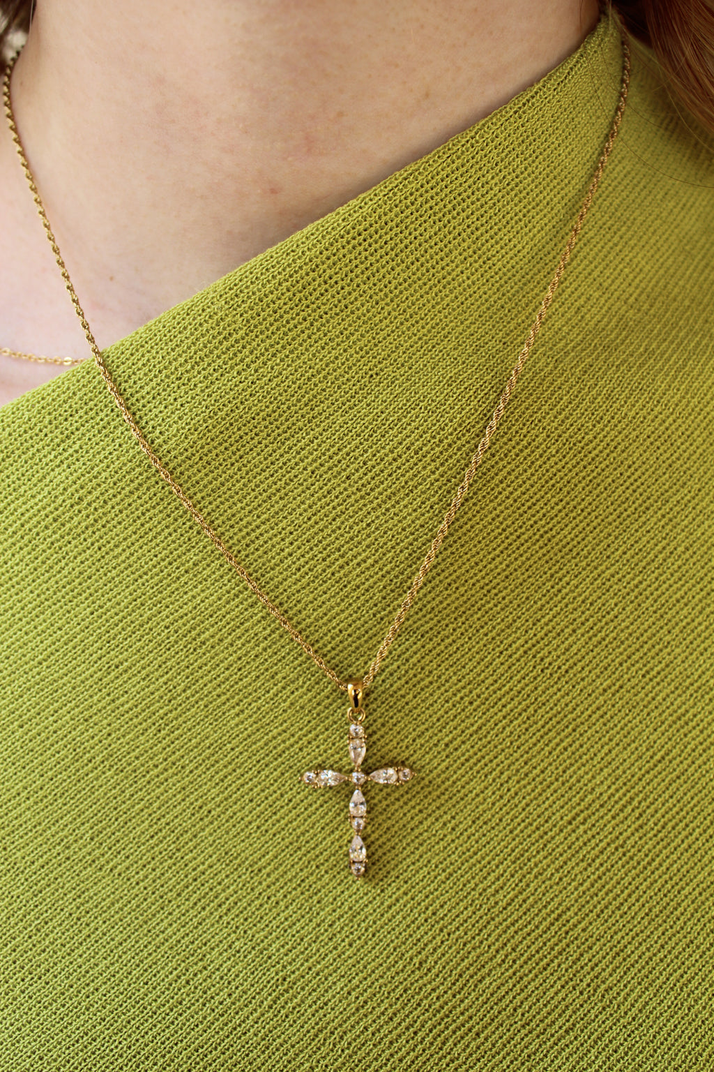 Collier croix
