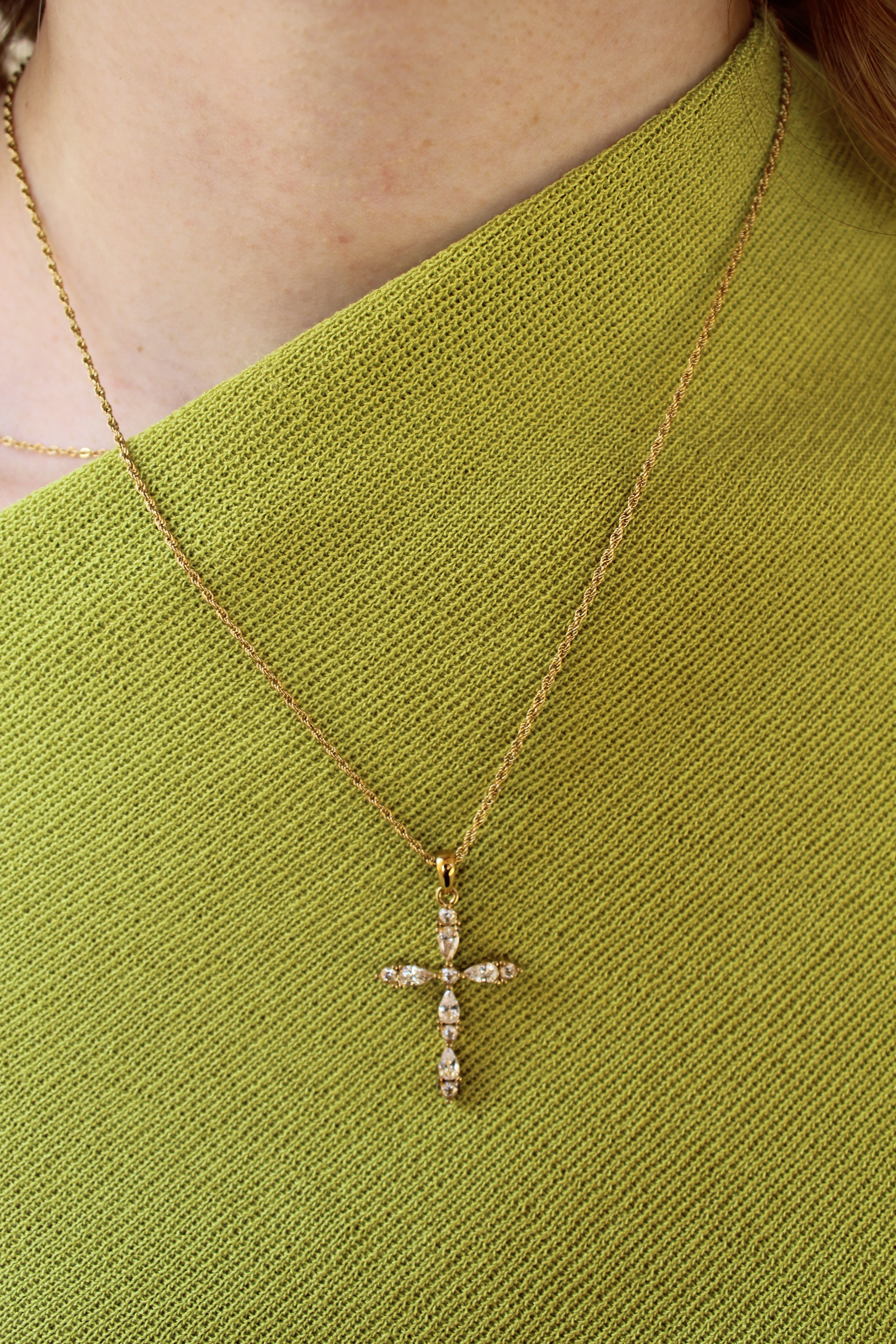 Collier croix