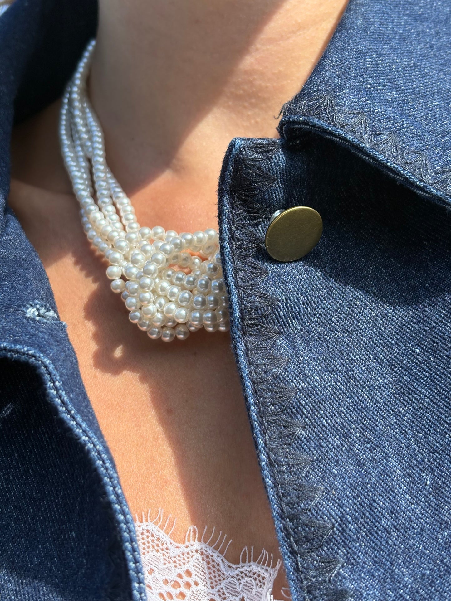 Collier perles