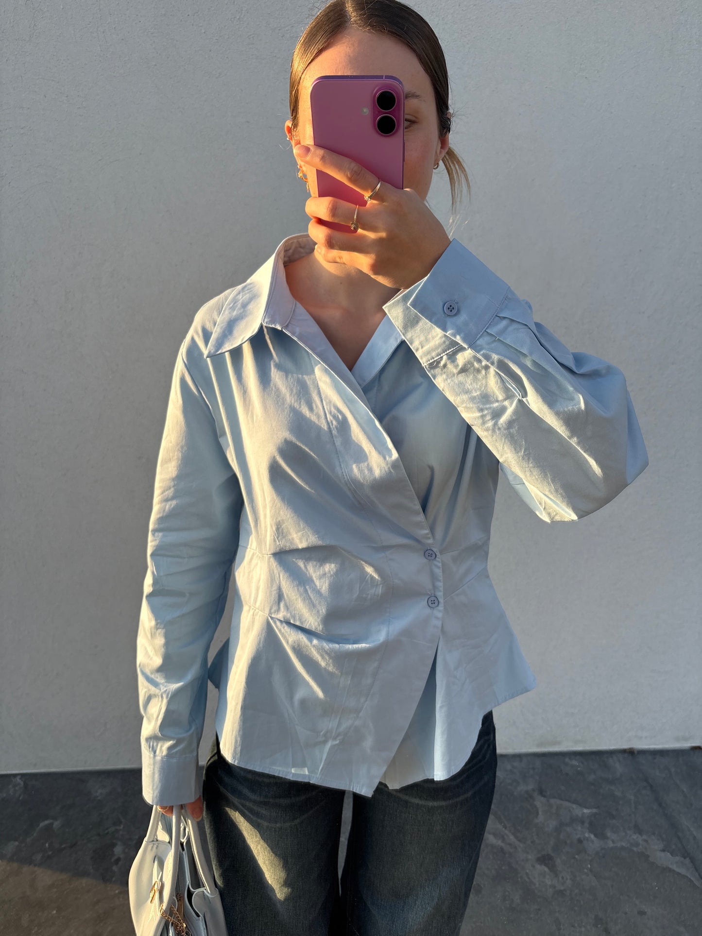 Chemise asymétrique