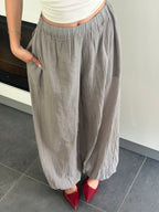 Pantalon ballon - Taupe (précommande)
