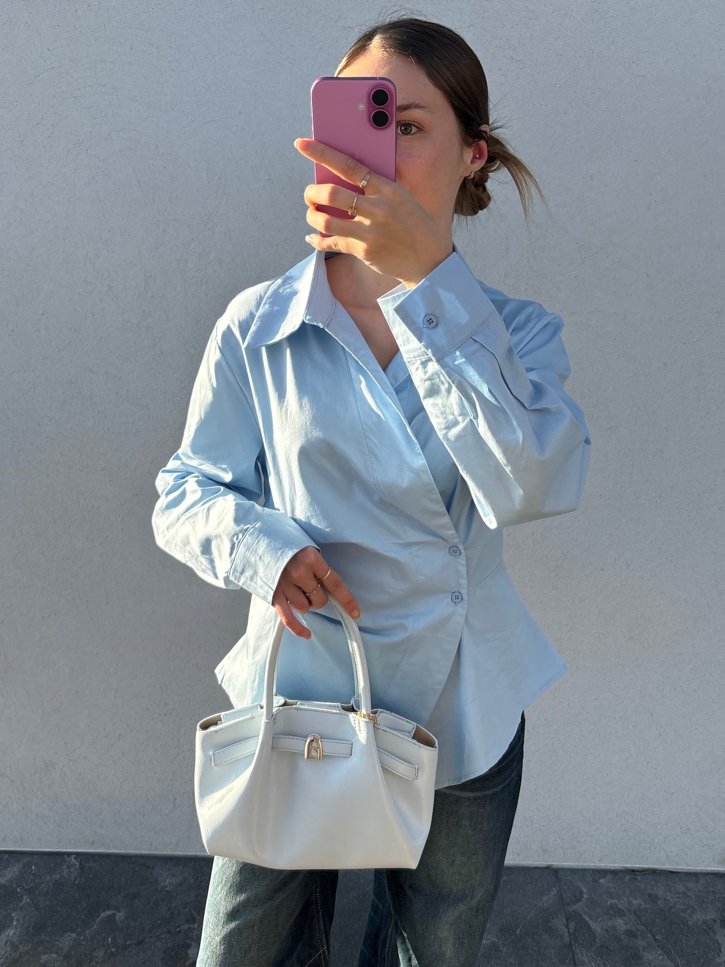 Chemise asymétrique