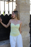 Top Romy - Jaune