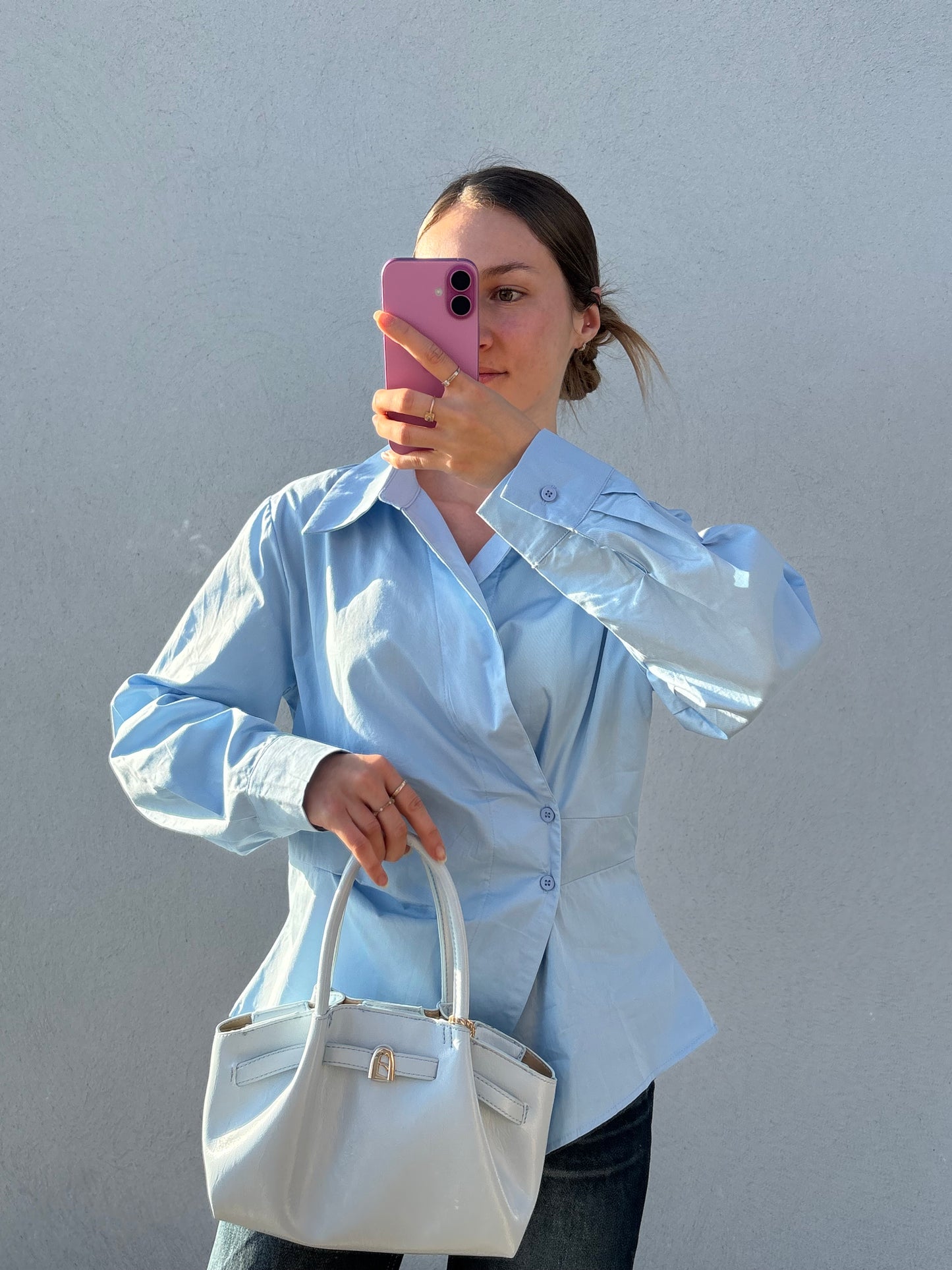 Chemise asymétrique