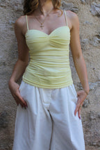 Top Romy - Jaune