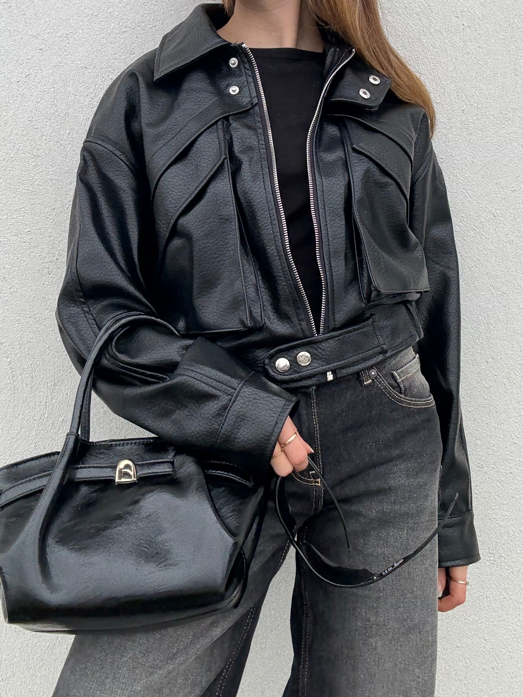 Veste similicuir