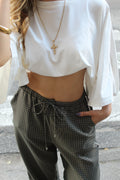 T-shirt oversize - Blanc