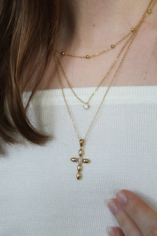 Collier croix