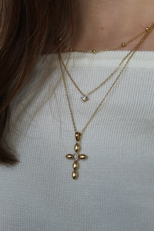 Collier croix