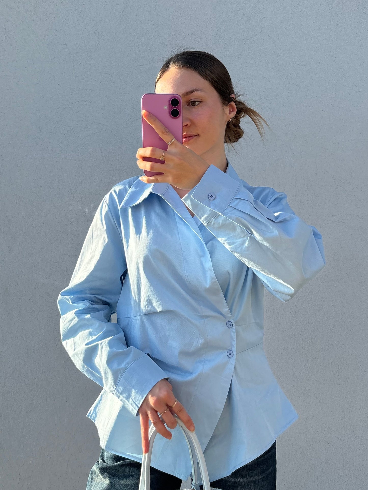 Chemise asymétrique