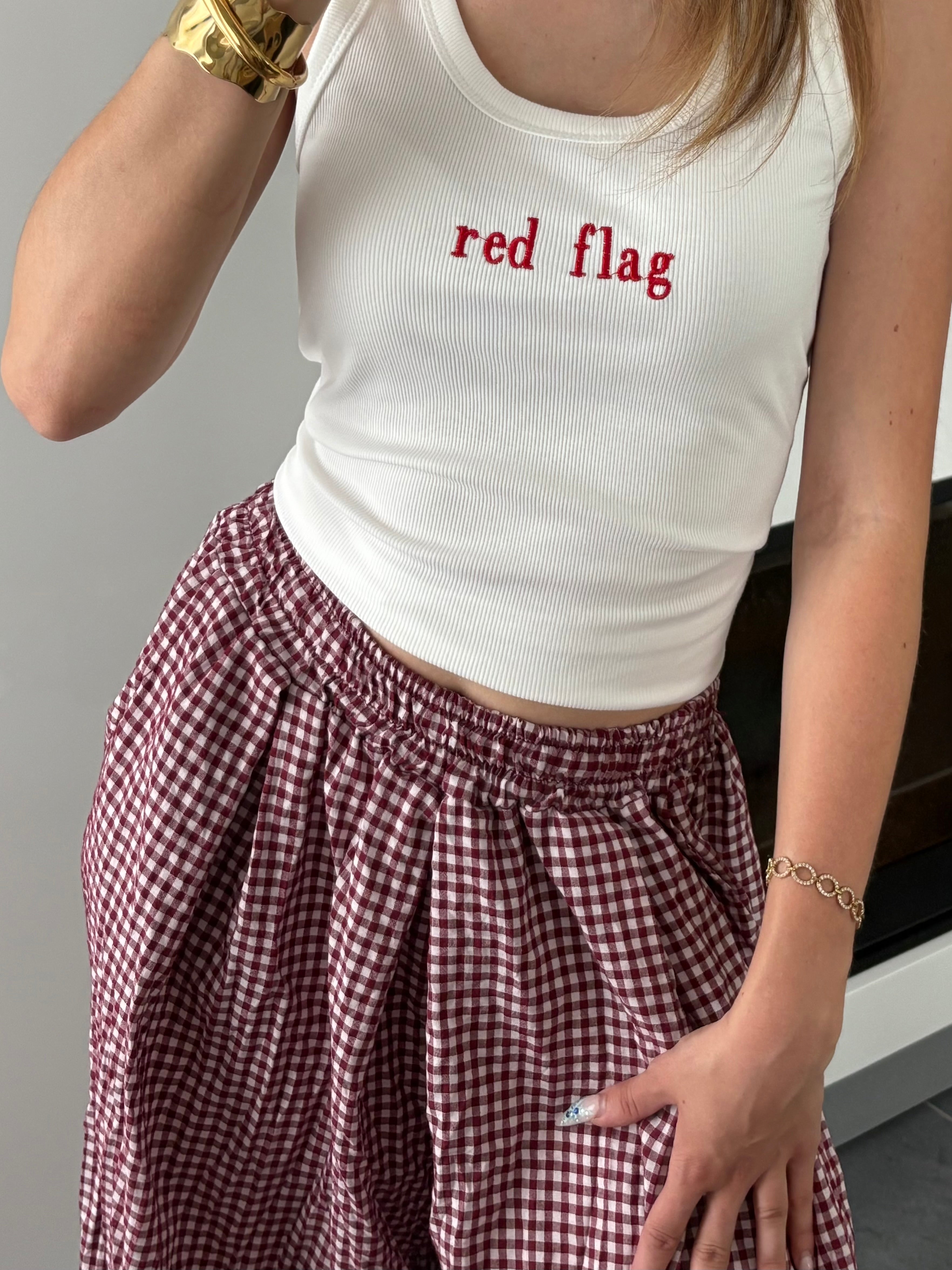 Débardeur Red Flag