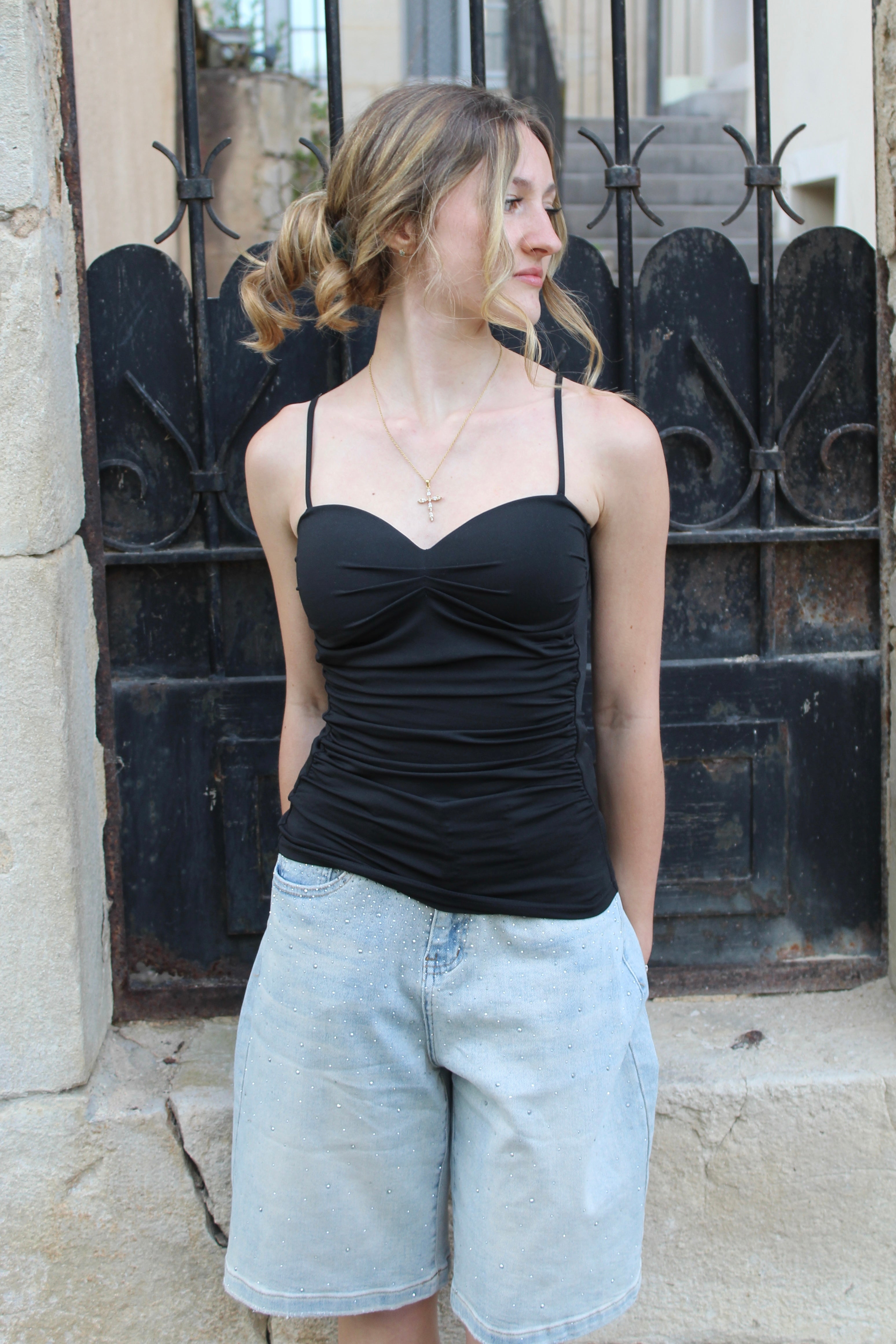 Top Romy - Noir