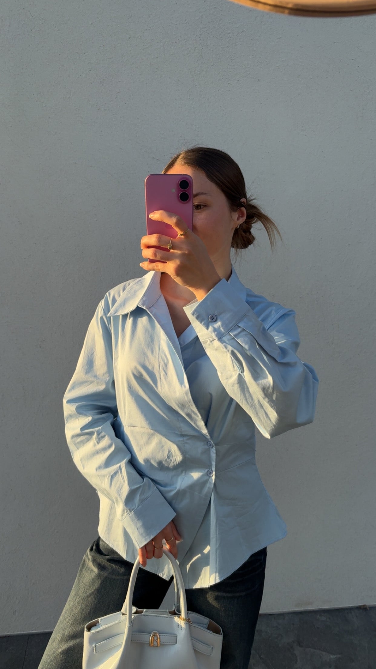 Chemise asymétrique