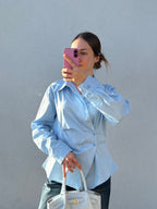 Chemise asymétrique