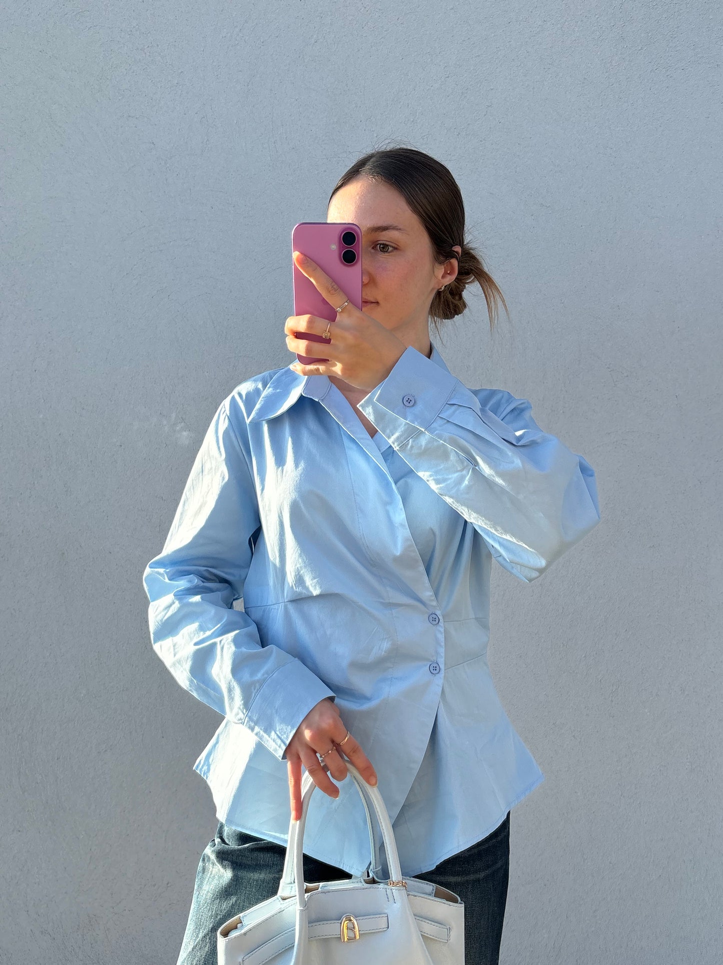 Chemise asymétrique