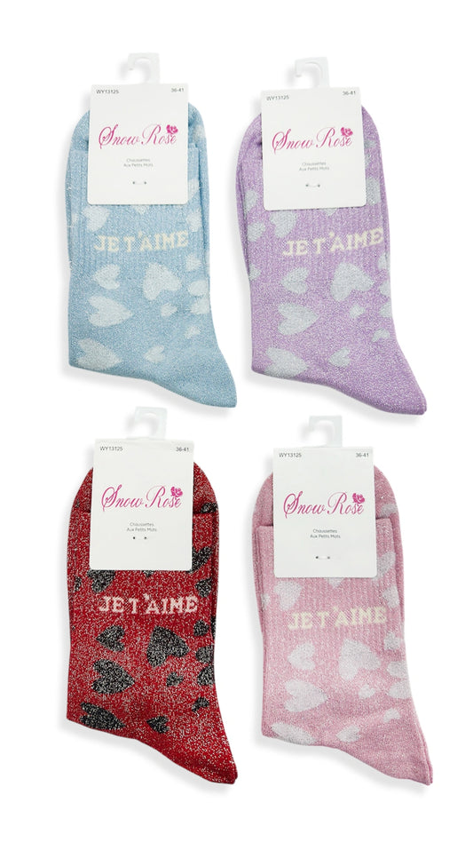 Chaussettes JE T’AIME