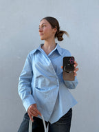 Chemise asymétrique