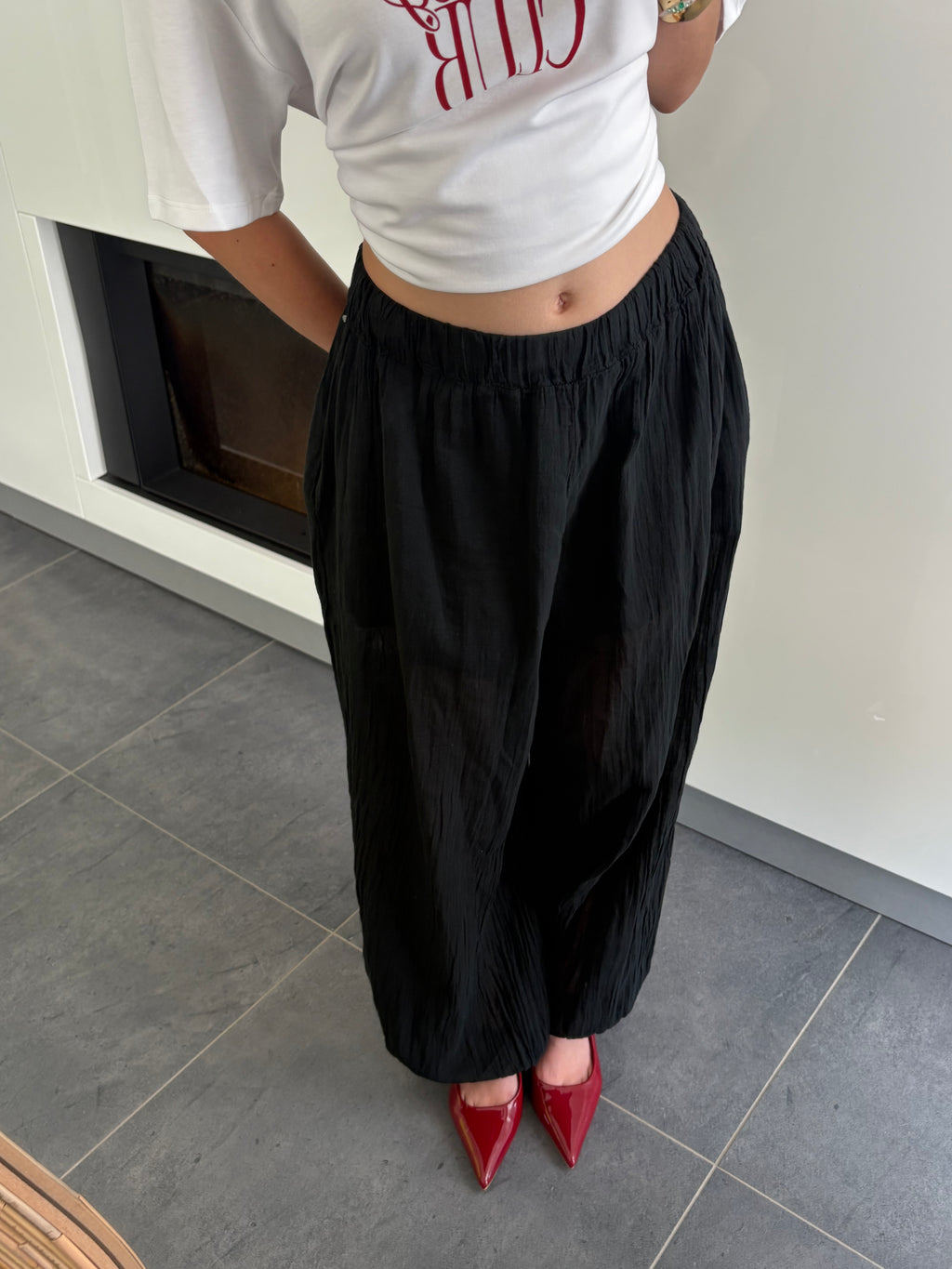 Pantalon ballon - Noir