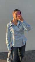Chemise asymétrique