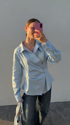 Chemise asymétrique