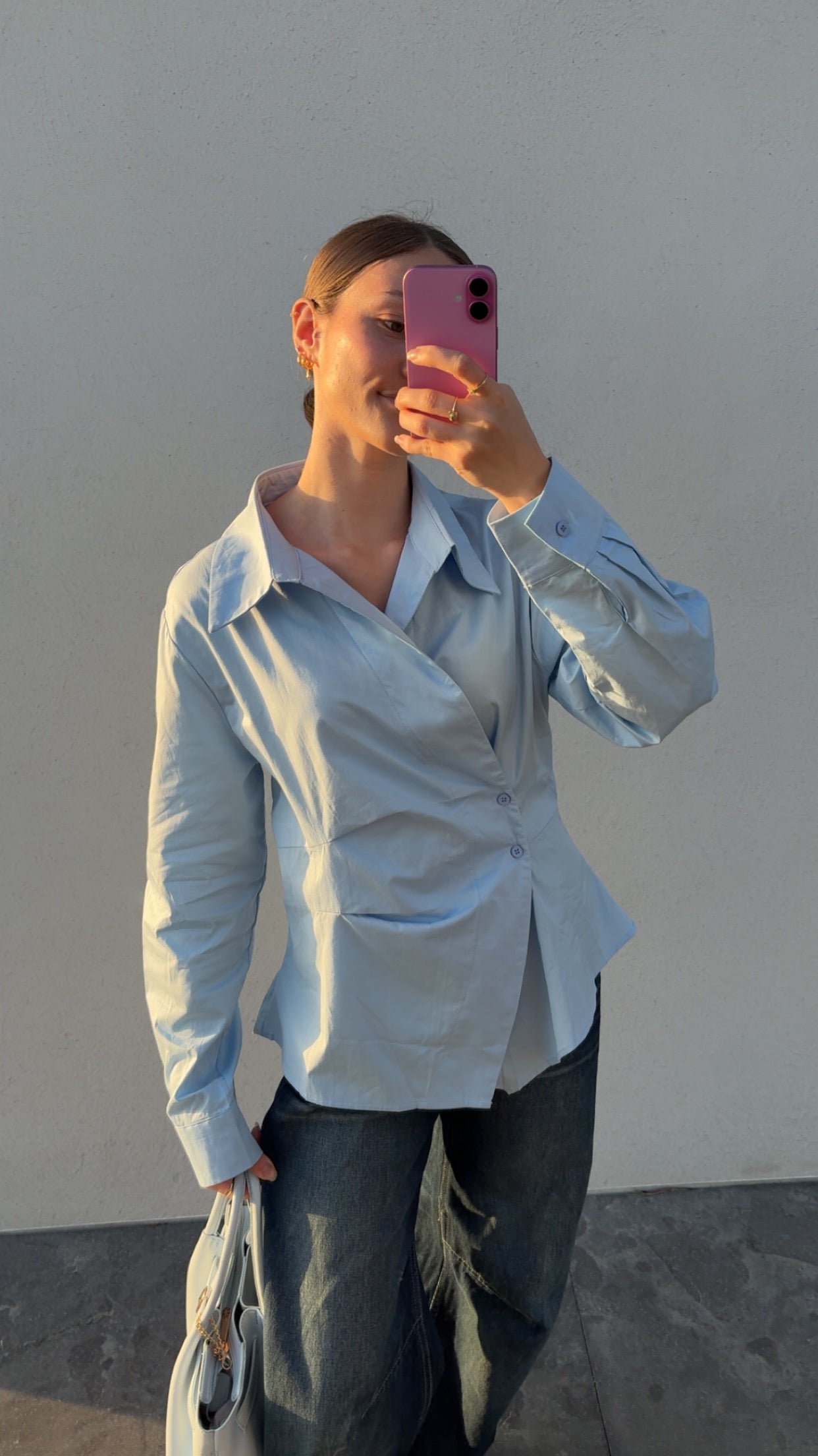 Chemise asymétrique