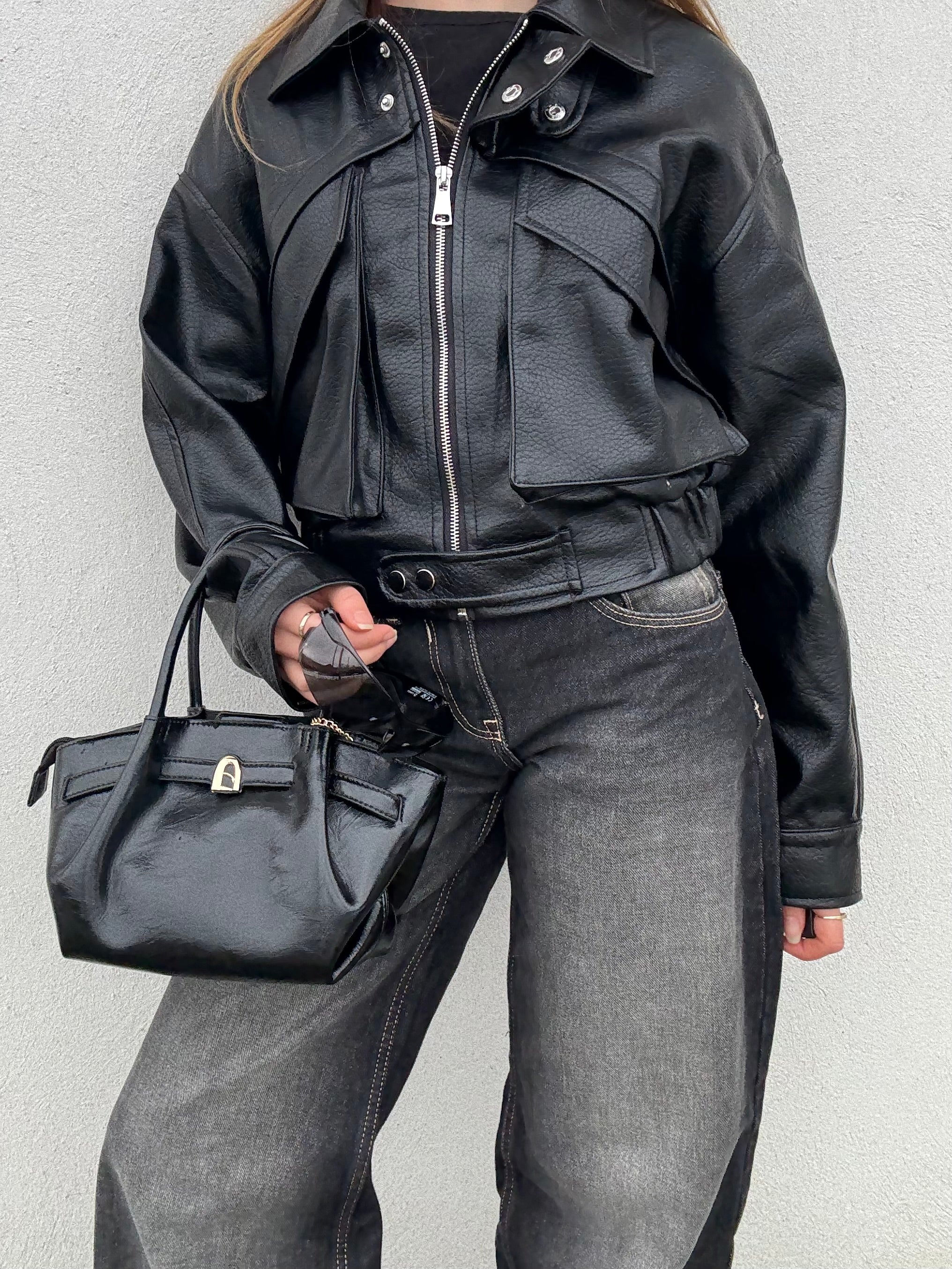 Veste similicuir