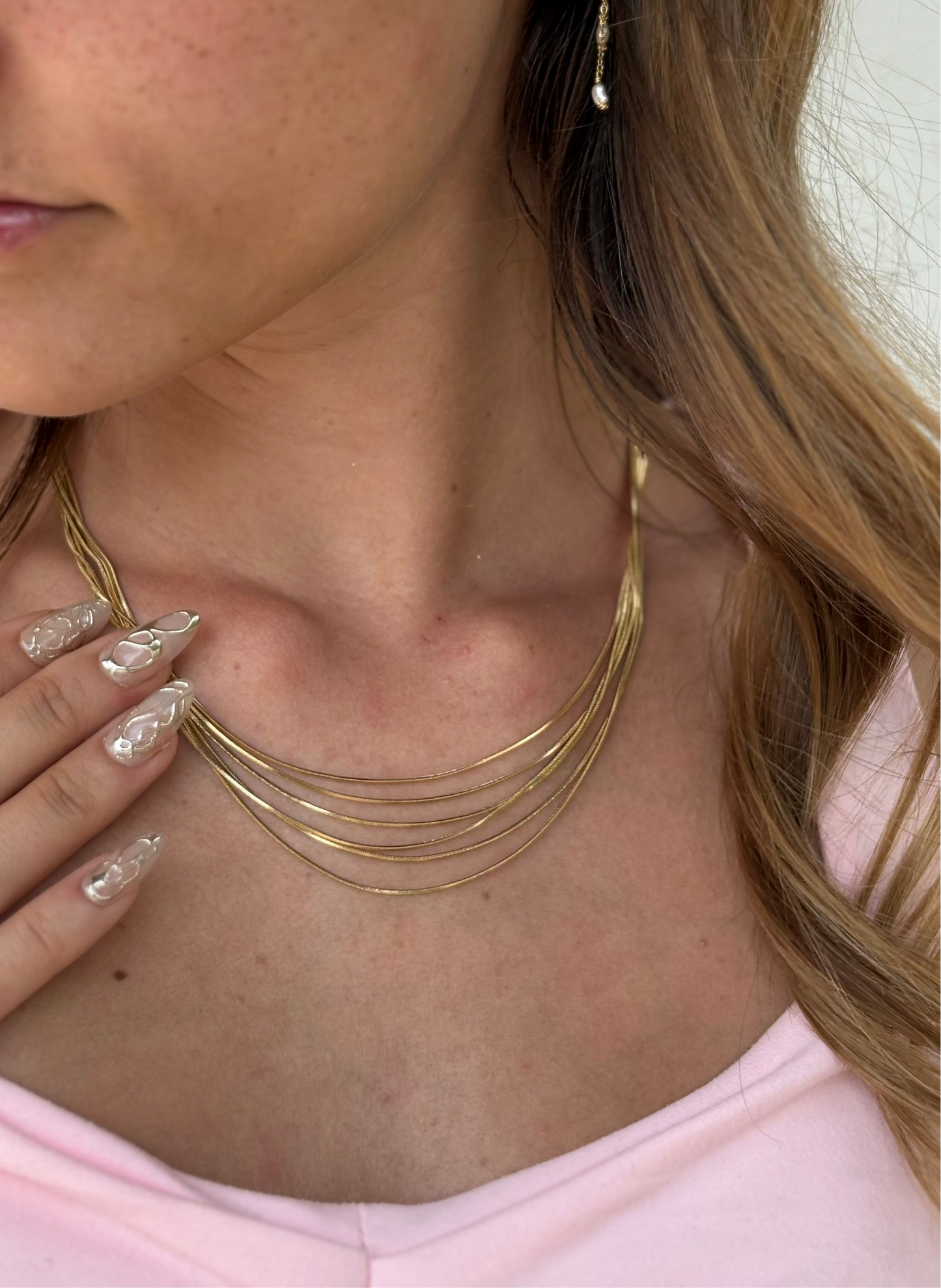 Collier multi rangs