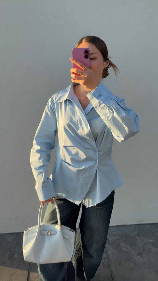 Chemise asymétrique