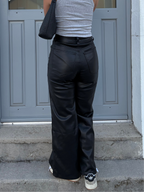 Pantalon simili - Noir