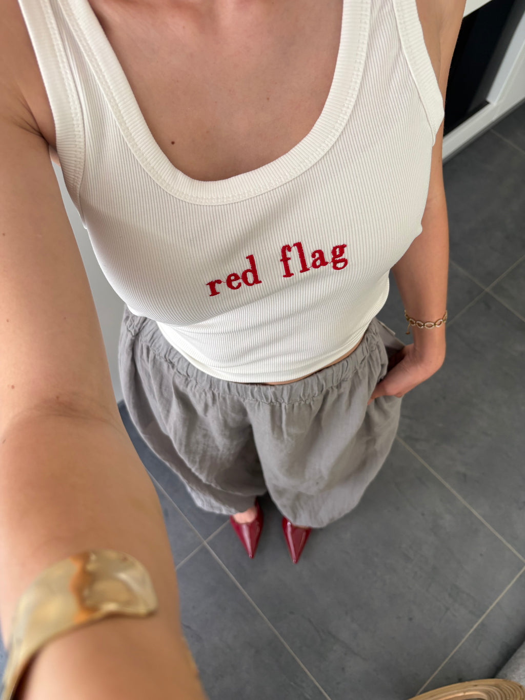 Débardeur Red Flag