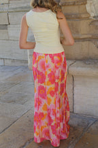 Jupe fleurs