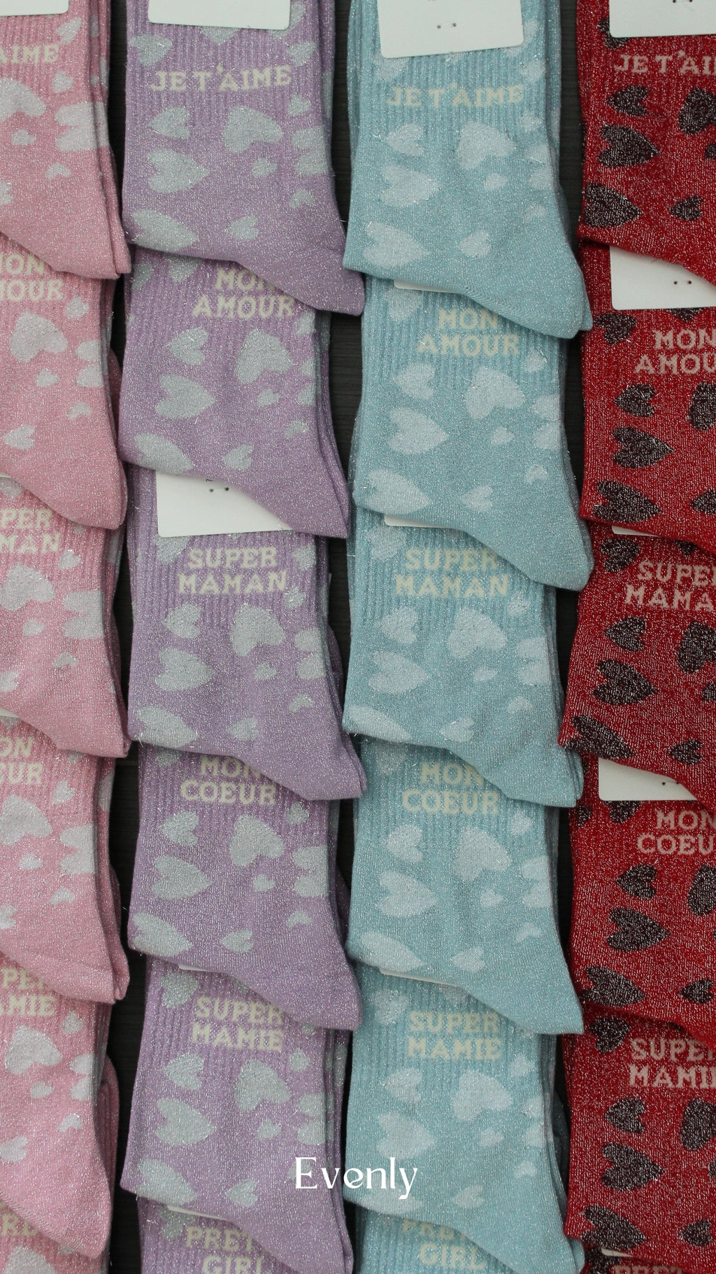 Chaussettes à paillettes