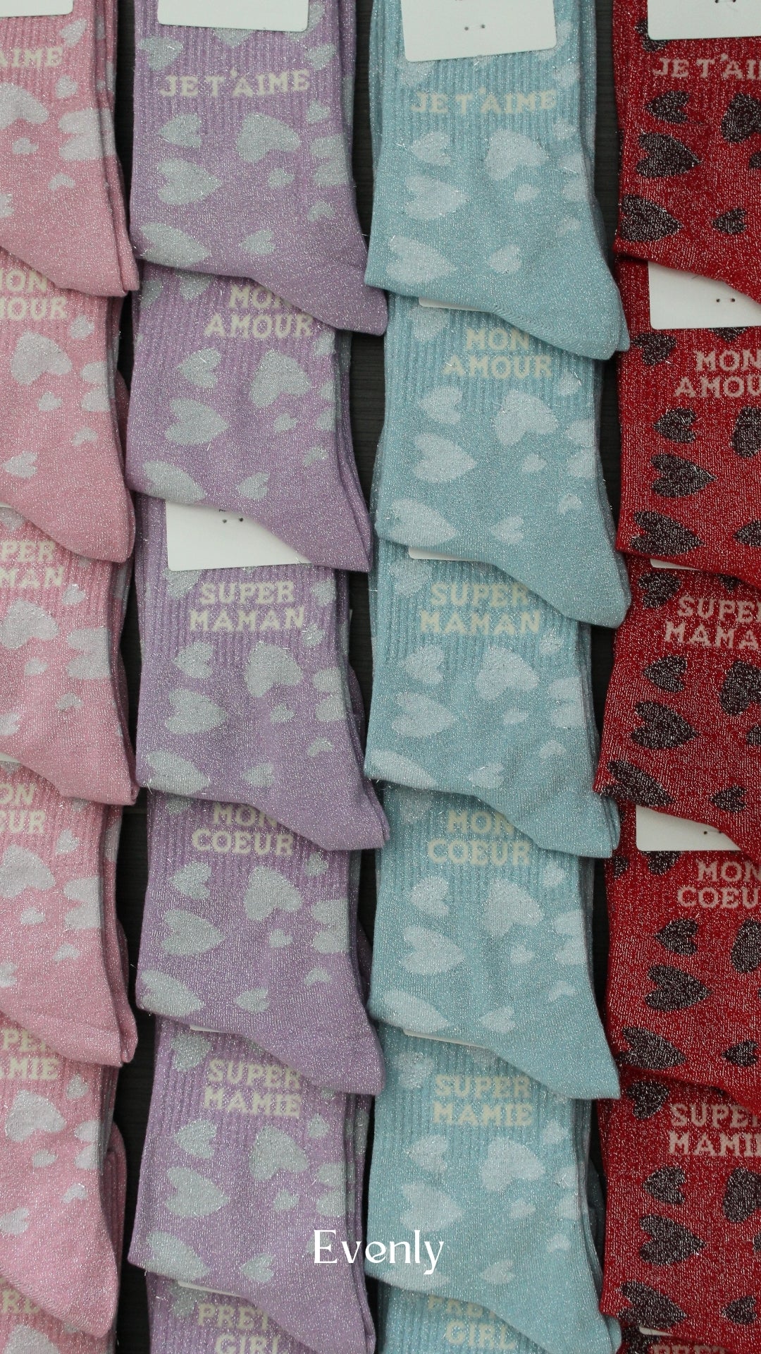 Chaussettes à paillettes