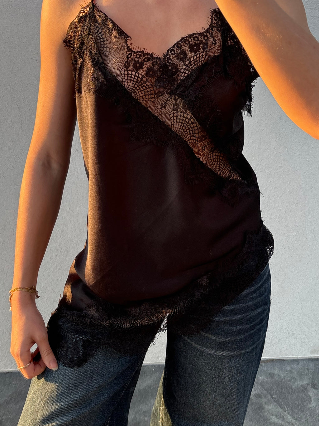 Top dentelle
