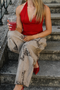 Pantalon léopard
