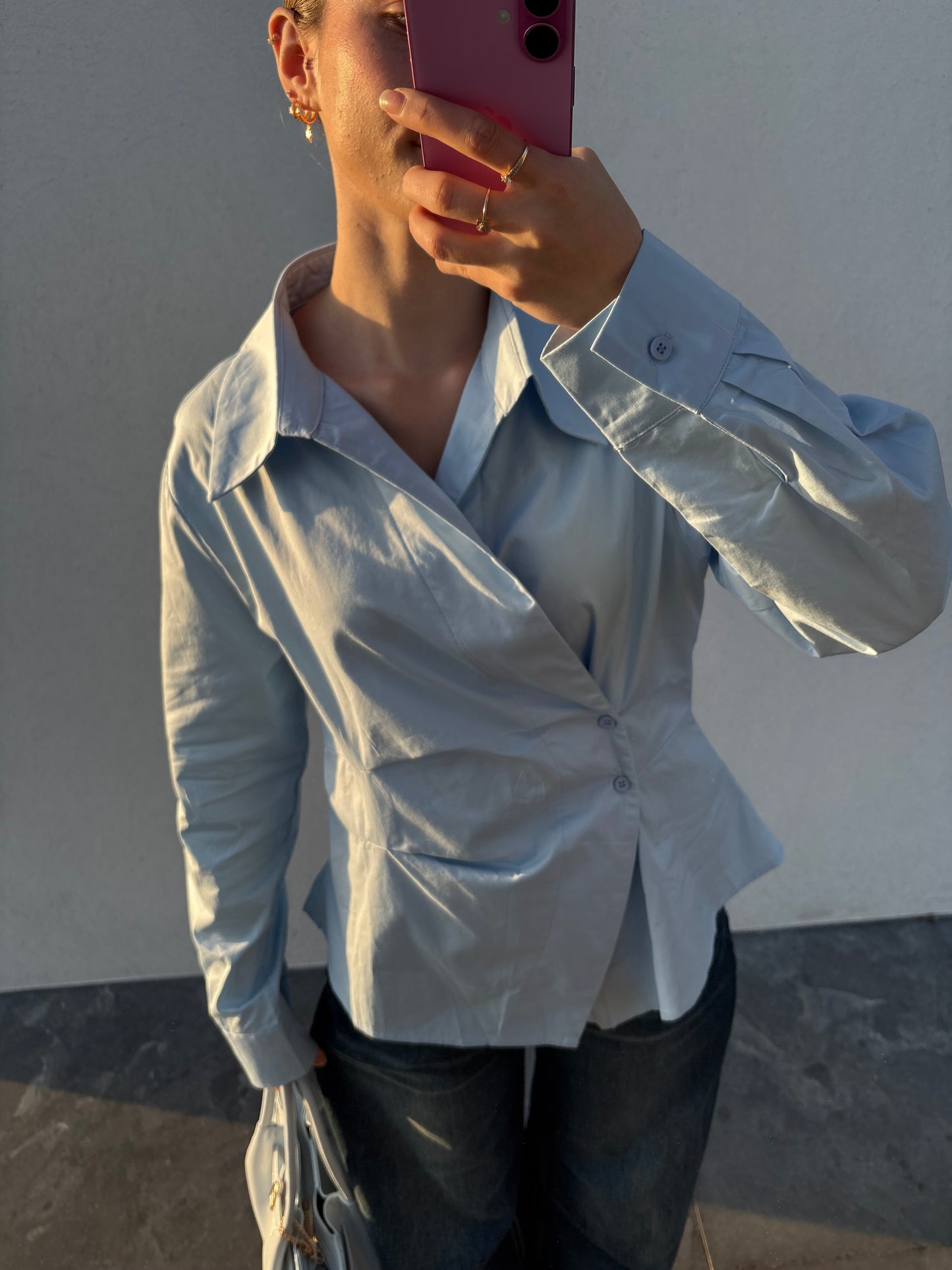 Chemise asymétrique